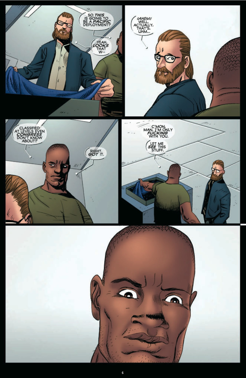 Illustration for article titled Read a seven-page preview of the finale of the Crysis comic book